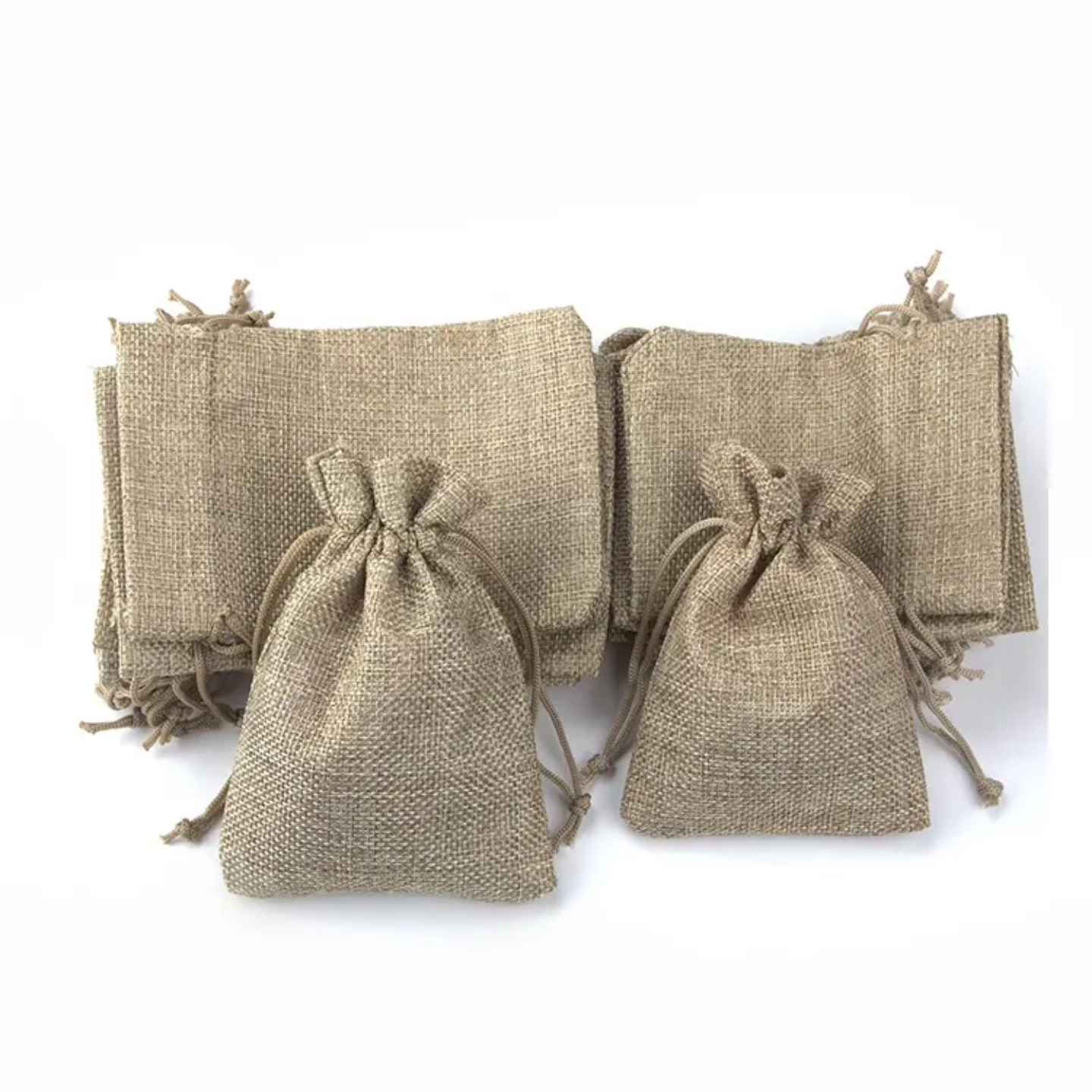 Jute Drawstring Bag