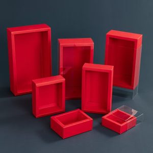 Red Box with PVC Cover
