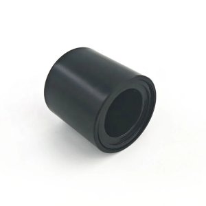 Black Cylinder Perfume Bottle Cap (15mm)